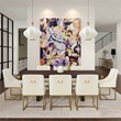 Pemberly Row Handmade Transitional Cream Pleated Velvet Dining Chair