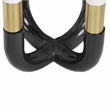 Pemberly Row Handmade Modern Transitional Black Finish Candelabra