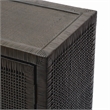 Pemberly Row Handmade Modern Coastal Charcoal Woven Rattan Buffet