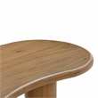 Pemberley Row Acacia Wood Cognac Coffee Table Rectangular Handmade Unassembled