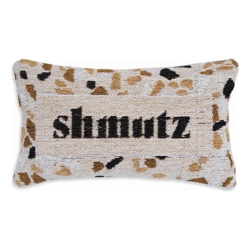 Pemberly Row Handmade Contemporary Jacquard Cotton Pillow - 15
