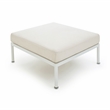 Pemberly Row Handmade Modern / Contemporary Cream Outdoor Ottoman