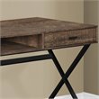 Pemberly Row Computer Desk Home Office Laptop Storage Drawers 48