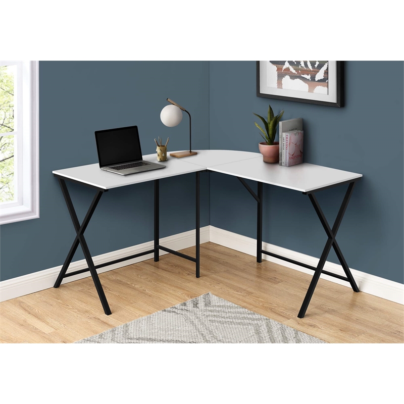 Pemberly Row Corner Computer Desk Home Office 55
