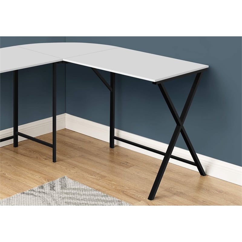 Pemberly Row Corner Computer Desk Home Office 55