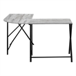 Pemberly Row Corner Computer Desk Home Office 55