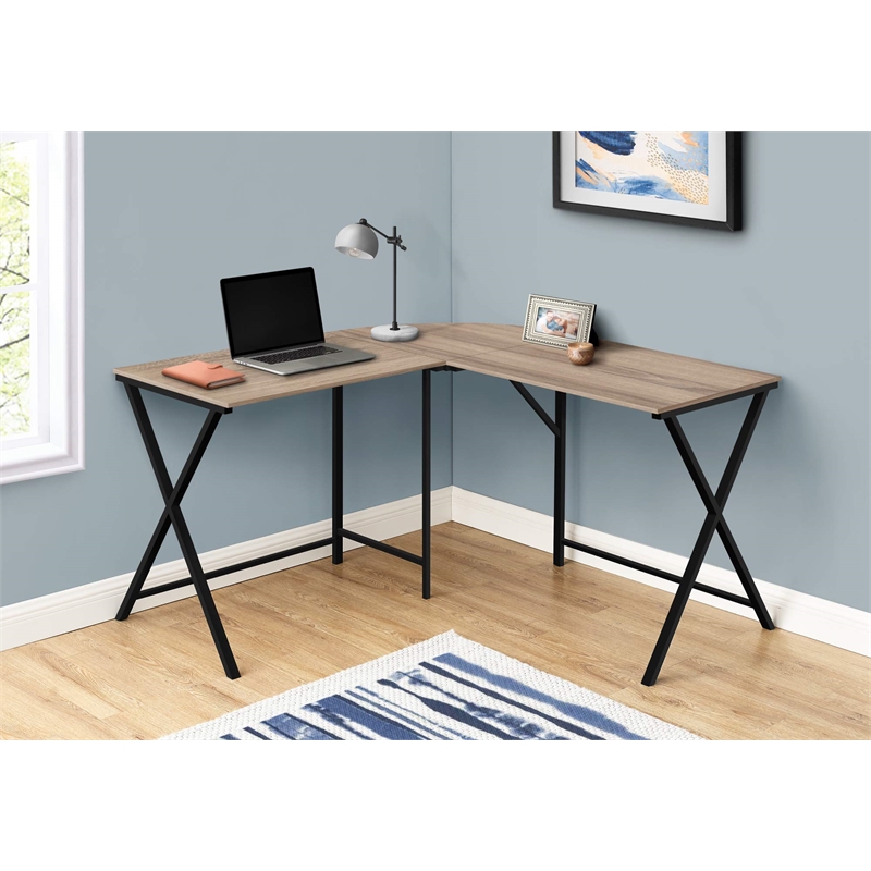 Pemberly Row Corner Computer Desk Home Office 55