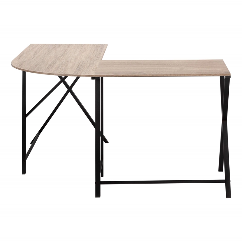 Pemberly Row Corner Computer Desk Home Office 55
