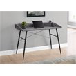 Pemberly Row Computer Desk Home Office Laptop Storage Shelves 48