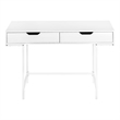 Pemberly Row Computer Desk Home Office Laptop Storage Drawers 48