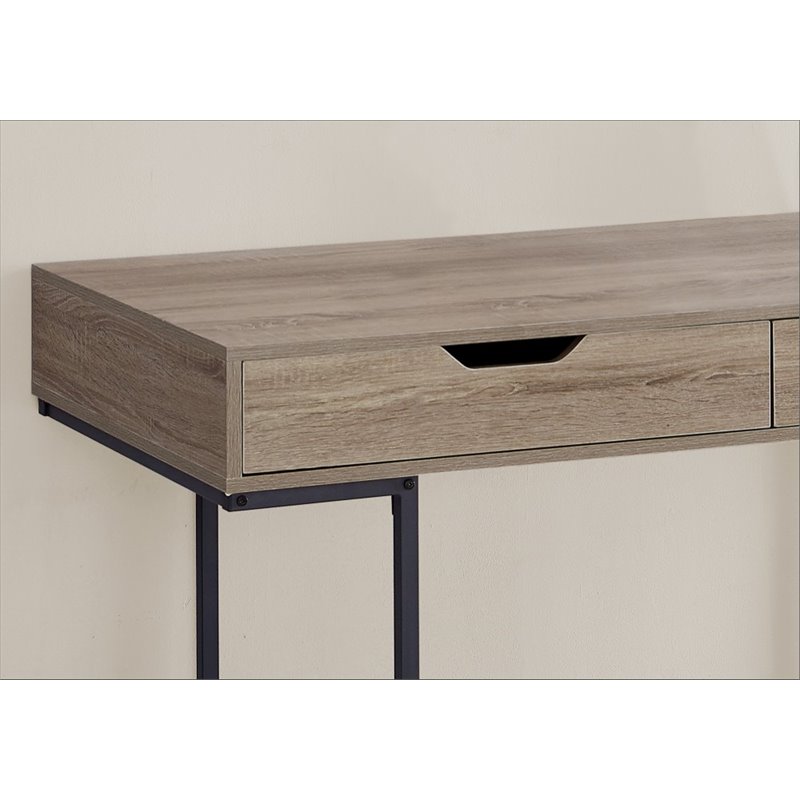 Pemberly Row Computer Desk Home Office Laptop Storage Drawers 48