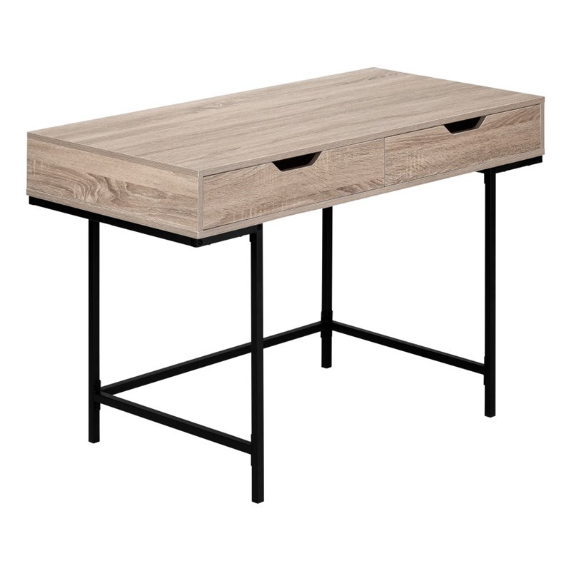 Pemberly Row Computer Desk Home Office Laptop Storage Drawers 48