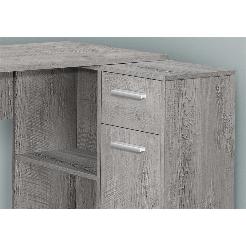 Pemberly Row Corner Computer Desk Home Office 46