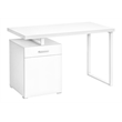 Pemberly Row Computer Desk Home Office Laptop Storage Drawers 48
