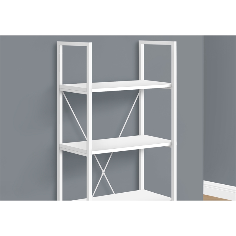 Pemberly Row Bookshelf Bookcase 4-Tier 48