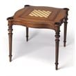 Pemberley Row Wood Brown Game Table Square Reversible 32