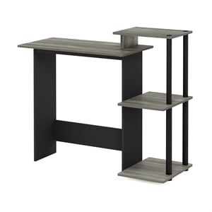 Pemberly Row Contemporary Laptop/Computer Desk in French Oak
