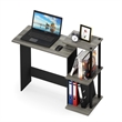 Pemberly Row Contemporary Laptop/Computer Desk in French Oak