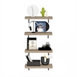 Pemberly Row 22-Inch Wall Mounted Floating Display Shelves in Natural Set of 4