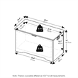Pemberly Row Toy Box in Storage Chest for Entryway in Living Room in White