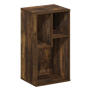 Pemberly Row 3-Cube Irregular Cubes Storage Bookcase/Bookshelf Amber Pine