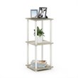Pemberly Row Engineered Wood End Table in Sonoma Oak/White (Set of 2)