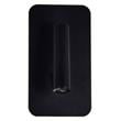Pemberly Row Contemporary Metal LED Integrated Fixture Sconce in Black