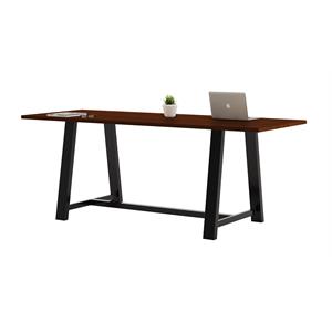 Pemberly Row 3.5 x 8 FT Conference Table in Mahogany - Standard Height