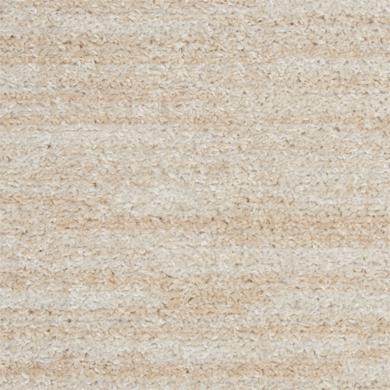 Pemberly Row 12' x 15' Ivory Beige Fabric Outdoor Area Rug (12' x 15')