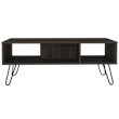 Pemberly Row 2 Piece Living Room Set in Brown Engineered Wood