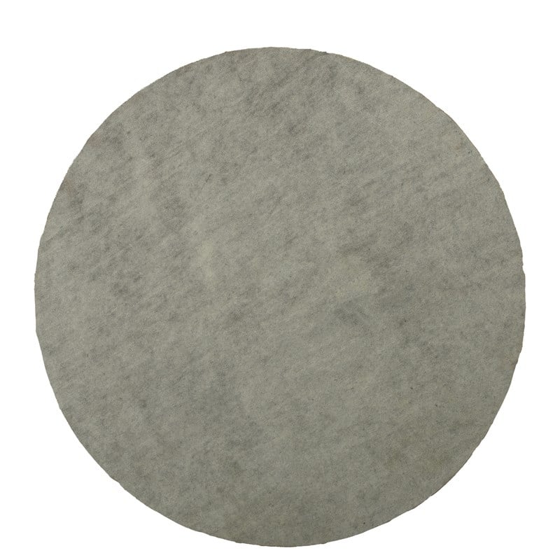 Pemberly Row Dual Sided Beige/Brown Ultra Rug Pad - 7'6 Round