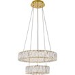 Pemberly Row Contemporary 2 Tier 17.7