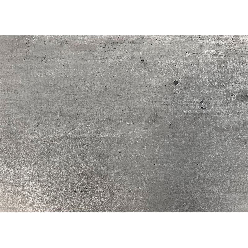 Pemberly Row Wood Laminate Office Writing Desk Office Storage in Concrete Gray