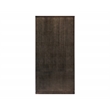 Pemberly Row Contemporary Wood Dining Display Cabinet Fully Assembled in Brown