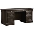 Pemberly Row Set of 2 Wood 2-Drawer Lateral File Cabinet & Executive Desk