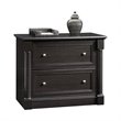 Pemberly Row Set of 2 Wood 2-Drawer Lateral File Cabinet & Executive Desk