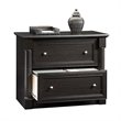 Pemberly Row Set of 2 Wood 2-Drawer Lateral File Cabinet & Executive Desk