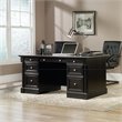Pemberly Row Set of 3 Executive Desk & Bookcase & Lateral File Cabinet