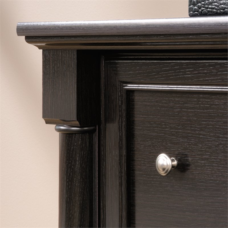 Pemberly Row Set of 3 Executive Desk & Bookcase & Lateral File Cabinet