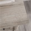 Pemberly Row Set of 3 Split Oak Bookcase & Lateral File Cabinet & Executive Desk
