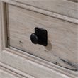 Pemberly Row Set of 2 Wood Lateral File Cabinet & Computer Desk in Split Oak