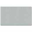 Pemberly Row Vinyl 4' x 12' Wrapped Edge Bulletin Board in Silver