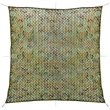 Pemberly Row 9.8'x9.8' Camouflage Net with Storage Bag in Green