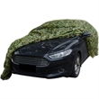 Pemberly Row 9.8'x9.8' Camouflage Net with Storage Bag in Green