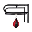 Pemberly Row Speed Ball Platform Set Bracket with Swivel Punch Bag in Black