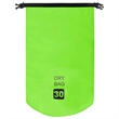 Pemberly Row Lightweight and Durable 7.9 gal PVC Dry Bag in Green