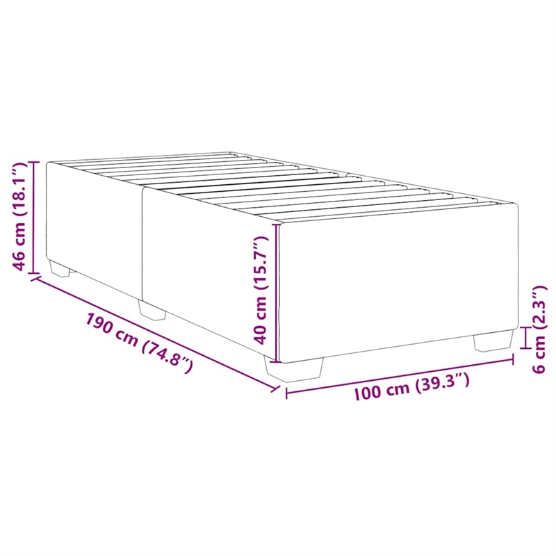 Pemberly Row Contemporary Engineered Wood Twin Bed Frame in Light Grey