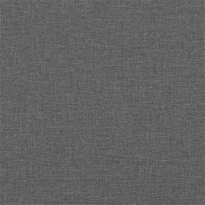 Pemberly Row Contemporary Engineered Wood Full Bed Frame in Dark Gray