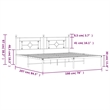 Pemberly Row Powder-Coated Steel King/Double Bed Frame in White