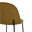 Pemberly Row Contemporary Yellow Fabric Dining Chairs (Set of 2)